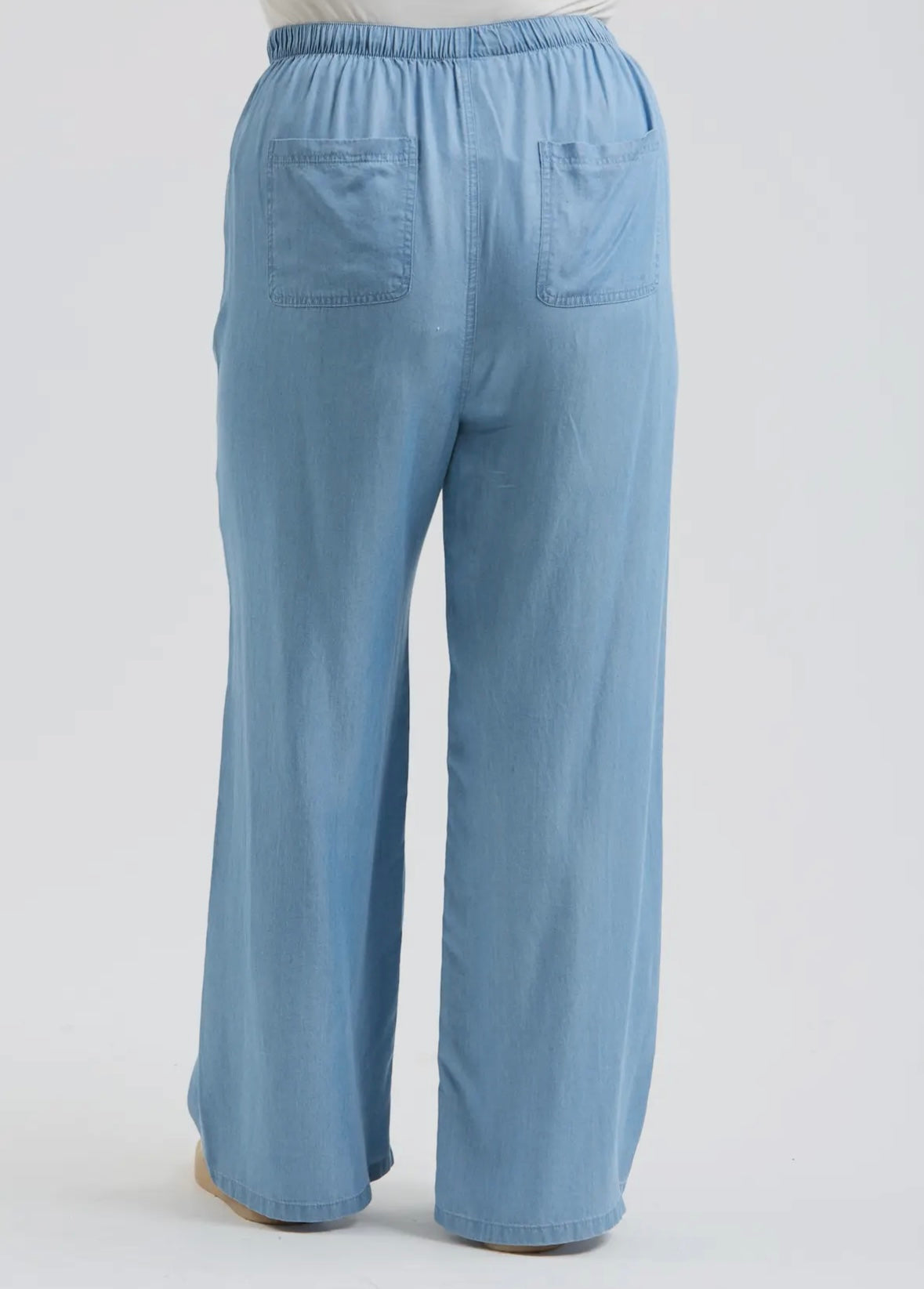 Chambray Pants